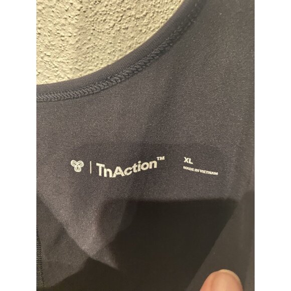 TnAction Shake-It Bodysuit Womens XL Black Sleeveless One Piece Athletic Romper - Picture 3 of 4